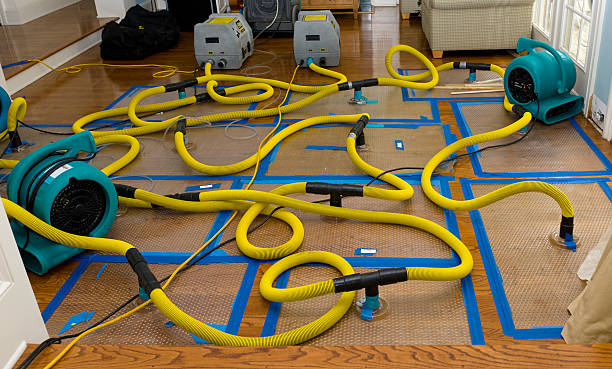Professional Water Extraction technician working in Conyers, GA